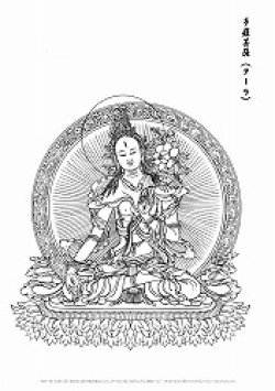 画像1: 2008-064タンカ多羅菩薩（ターラ）-1200
