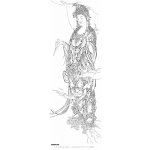画像: 2023-01-悲母観音全身図A3二枚組-10000