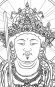 画像2: 2025-017-台座の文殊菩薩3000