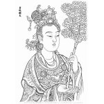 画像: 2009-179菩提樹天（法海寺壁画より）-1200