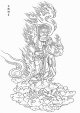 画像: 017-不動明王(初七日)  A3-2000