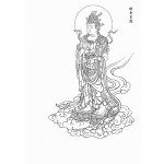 画像: 024-観音菩薩(百か日)   A3-2000
