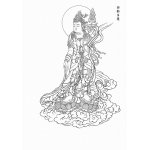 画像: 022-弥勒菩薩(六・七日)   A3-1500